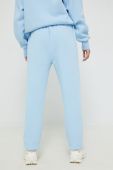 Спортивні штани Juicy Couture Wendy жіночі з аплікацією колір блакитний