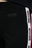 Спортивні штани Moschino Underwear жіночі колір чорний однотонні