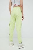 Штани LaBellaMafia жіночі колір жовтий з принтом Штани LaBellaMafia жіночі колір жовтий з принтом
