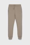 Дитячі спортивні штани Guess колір бежевий однотонні (2496795) Дитячі спортивні штани Guess колір бежевий однотонні (2496795)