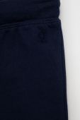 Дитячі бавовняні штани United Colors of Benetton колір синій однотонні (2523171)