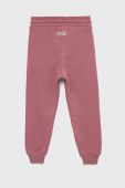 Дитячі бавовняні штани United Colors of Benetton колір рожевий однотонні (2737057) Дитячі бавовняні штани United Colors of Benetton колір рожевий однотонні (2737057)