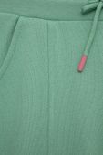 Дитячі бавовняні штани United Colors of Benetton колір бірюзовий однотонні (2706871) Дитячі бавовняні штани United Colors of Benetton колір бірюзовий однотонні (2706871)