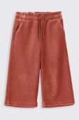 Дитячі штани Coccodrillo колір коричневий однотонні (2676870)
