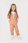 Дитячі бавовняні штани Coccodrillo колір рожевий однотонні (2704358) Дитячі бавовняні штани Coccodrillo колір рожевий однотонні (2704358)