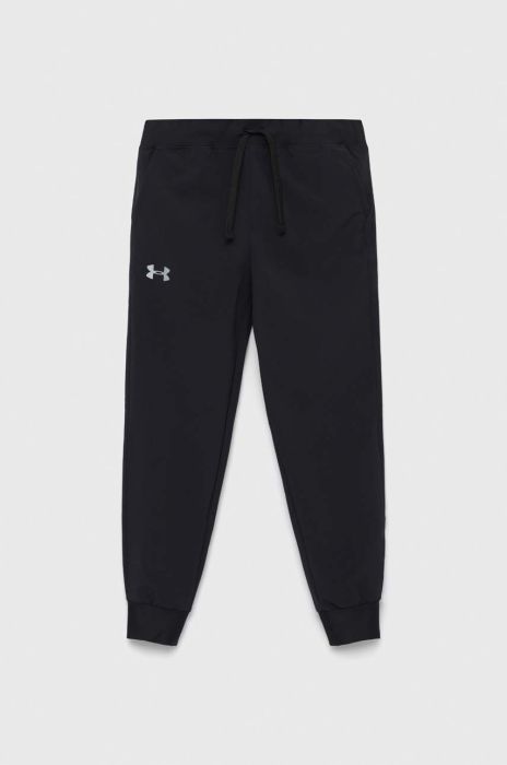 Дитячі спортивні штани Under Armour колір чорний однотонні (2767747) Дитячі спортивні штани Under Armour колір чорний однотонні (2767747)