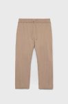 Дитячі спортивні штани Birba&Trybeyond колір бежевий однотонні Дитячі спортивні штани Birba&Trybeyond колір бежевий однотонні