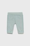 Дитячі бавовняні штани United Colors of Benetton з аплікацією колір блакитний (2523250) Дитячі бавовняні штани United Colors of Benetton з аплікацією колір блакитний (2523250)