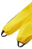 Дитячі водонепроникні штани Reima колір жовтий Дитячі водонепроникні штани Reima колір жовтий