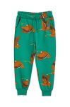 Дитячі спортивні штани Mini Rodini колір зелений візерунок (2721003) Дитячі спортивні штани Mini Rodini колір зелений візерунок (2721003)