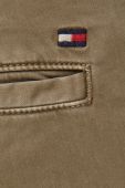 Штани Tommy Hilfiger чоловічі колір зелений облягаюче (2476449) Штани Tommy Hilfiger чоловічі колір зелений облягаюче (2476449)