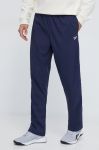 Штани для тренувань Reebok Training Essentials колір синій однотонні Штани для тренувань Reebok Training Essentials колір синій однотонні