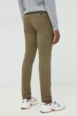 Штани PS Paul Smith чоловічі колір зелений фасон chinos