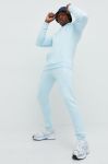 Спортивні штани adidas Originals чоловічі однотонні колір блакитний Спортивні штани adidas Originals чоловічі однотонні колір блакитний
