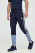 Спортивні штани adidas чоловічі колір синій однотонні (2654538)