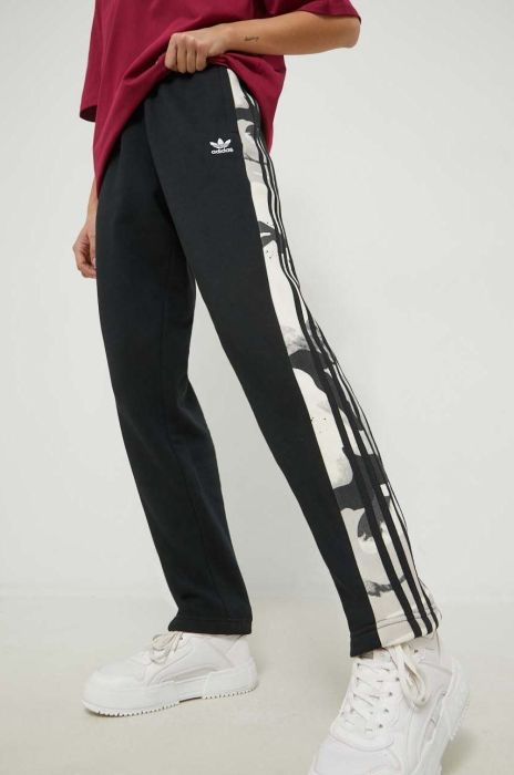 Спортивні штани adidas Originals чоловічі колір чорний візерунок Спортивні штани adidas Originals чоловічі колір чорний візерунок
