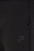 Спортивні штани Fila чоловічі колір чорний з принтом Спортивні штани Fila чоловічі колір чорний з принтом