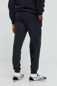 Спортивні штани Fila чоловічі колір чорний з аплікацією (2604671)