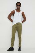 Штани G-Star Raw чоловічі колір зелений фасон chinos (2982842)
