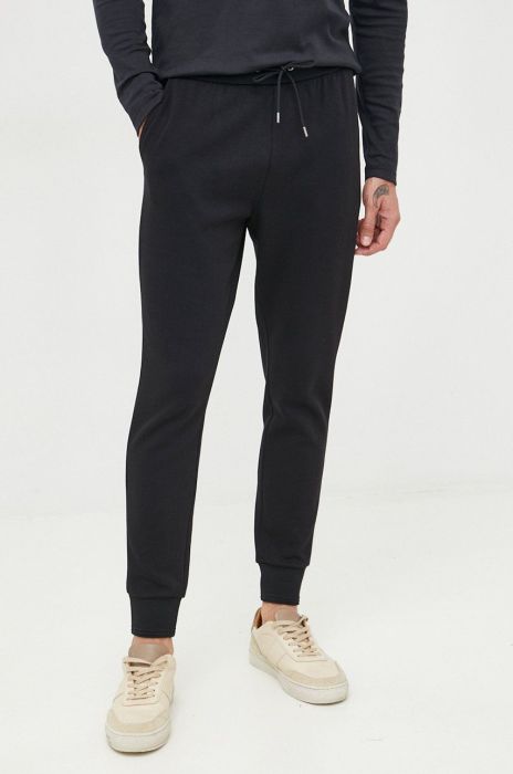 Штани Michael Kors чоловічі колір чорний однотонні Штани Michael Kors чоловічі колір чорний однотонні