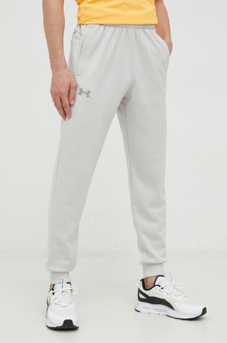 Спортивні штани Under Armour Armour Fleece чоловічі колір сірий однотонні (2749826) Спортивні штани Under Armour Armour Fleece чоловічі колір сірий однотонні (2749826)
