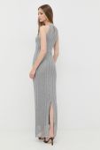 Сукня Guess колір сірий maxi пряма