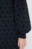 Сукня Emporio Armani колір чорний mini oversize
