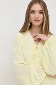 Сукня Ivy Oak колір жовтий mini розкльошена
