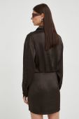 Сукня Samsoe Samsoe колір коричневий mini пряма (2622433)