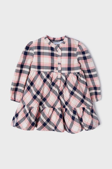 Дитяча бавовняна сукня Mayoral колір рожевий mini розкльошена (2516434) Дитяча бавовняна сукня Mayoral колір рожевий mini розкльошена (2516434)