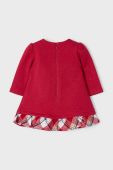 Дитяча сукня Mayoral Newborn колір червоний mini розкльошена