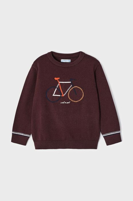 Дитячий светр Mayoral колір бордовий легкий (2503092) Дитячий светр Mayoral колір бордовий легкий (2503092)