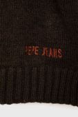Дитячий светр Pepe Jeans Lennon колір коричневий теплий Дитячий светр Pepe Jeans Lennon колір коричневий теплий