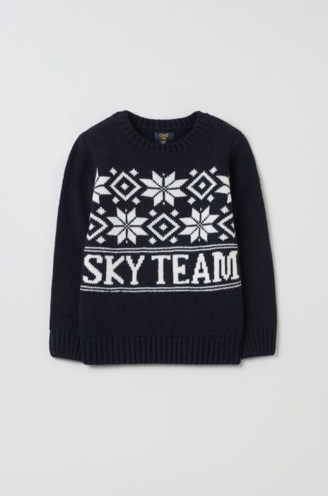 Дитячий светр OVS колір синій Дитячий светр OVS колір синій