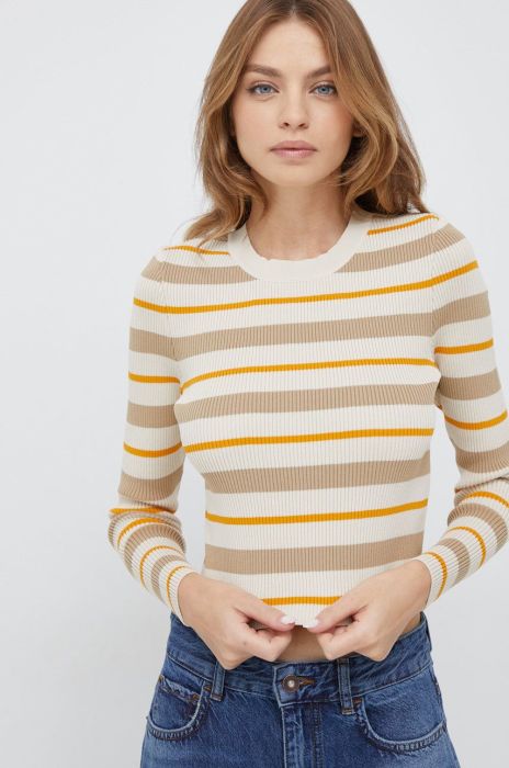 Светр Vero Moda жіночий колір бежевий легкий (2589422)