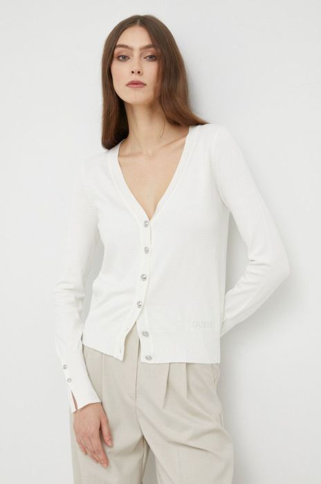 Джемпер Guess жіночий колір бежевий легкий (2436576) Джемпер Guess жіночий колір бежевий легкий (2436576)