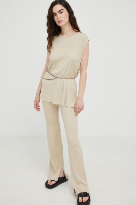 Топ Drykorn жіночий колір бежевий (2480826) Топ Drykorn жіночий колір бежевий (2480826)