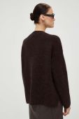 Вовняний светр Gestuz жіночий колір коричневий