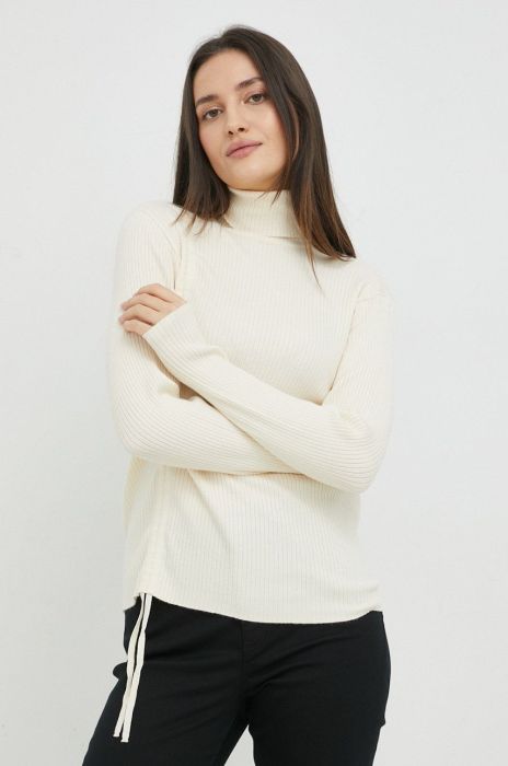 Светр Vero Moda жіночий колір бежевий легкий гольф