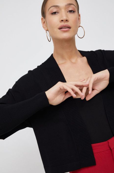 Светр Sisley жіночий колір чорний легкий (2712266) Светр Sisley жіночий колір чорний легкий (2712266)