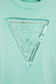 Дитячий светр Guess колір бірюзовий легкий