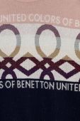 Дитячий светр United Colors of Benetton колір синій легкий (2670017) Дитячий светр United Colors of Benetton колір синій легкий (2670017)