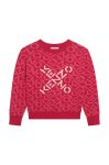 Дитячий светр Kenzo Kids колір рожевий легкий Дитячий светр Kenzo Kids колір рожевий легкий