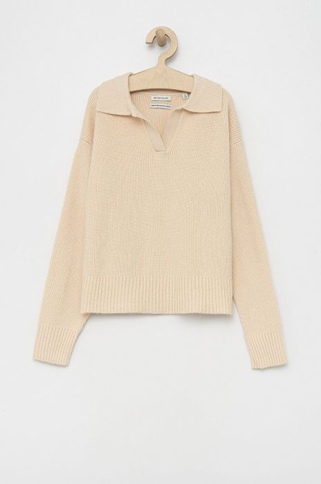 Дитячий светр Tom Tailor колір бежевий легкий Дитячий светр Tom Tailor колір бежевий легкий