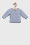 Дитячий кардиган United Colors of Benetton легкий колір блакитний Дитячий кардиган United Colors of Benetton легкий колір блакитний