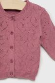Дитячий кардиган United Colors of Benetton колір фіолетовий легкий Дитячий кардиган United Colors of Benetton колір фіолетовий легкий