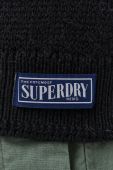 Светр з домішкою вовни Superdry чоловічий колір чорний (2635405)