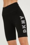 Шорти Dkny жіночі колір чорний з принтом висока посадка (2597843) Шорти Dkny жіночі колір чорний з принтом висока посадка (2597843)