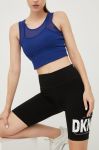 Шорти Dkny жіночі колір чорний з аплікацією висока посадка (2553214) Шорти Dkny жіночі колір чорний з аплікацією висока посадка (2553214)