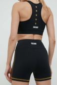Шорти для тренувань LaBellaMafia Boxer жіночі колір чорний з принтом висока посадка